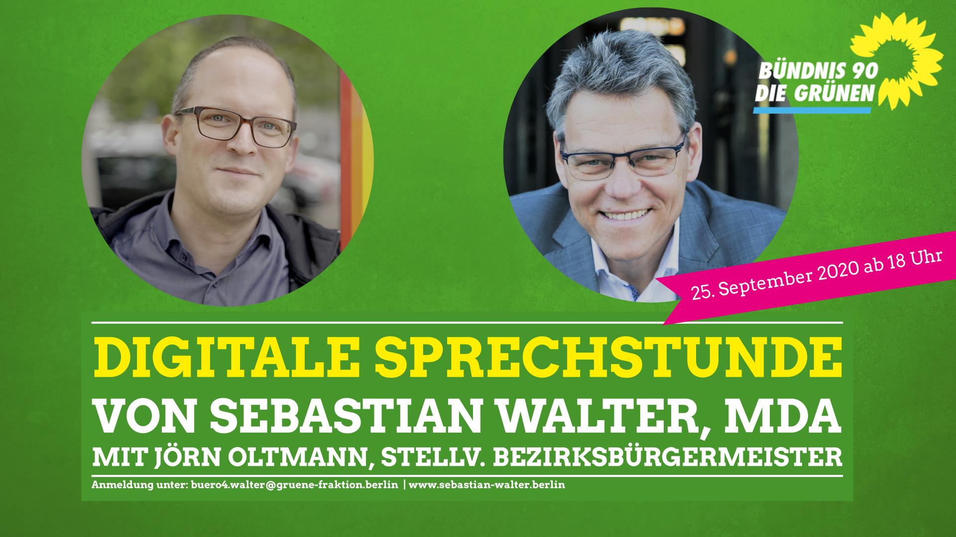 Sprechstunde Sebastian Walter & Jörn Oltmann