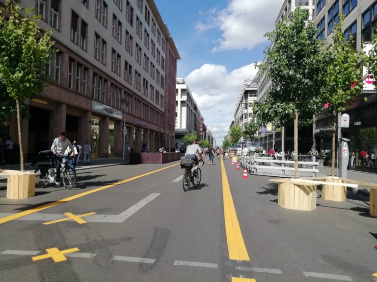 Verkehrsversuch Friedrichstraße – ein zukünftiges Modellprojekt?