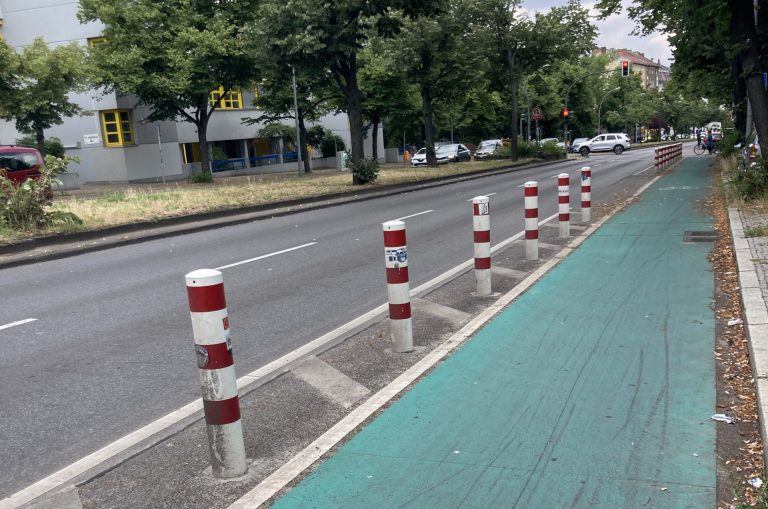 Verkehrswende jetzt: Der Tempelhofer Damm bekommt eine geschützte Radverkehrsanlage