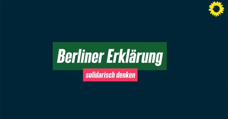 Unterzeichnung der Berliner Erklärung