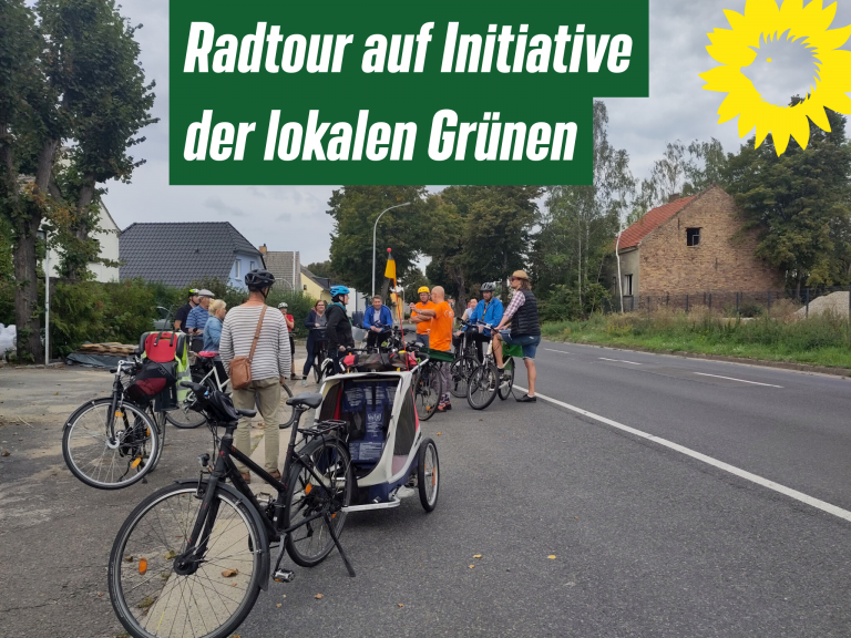 Viele Verbindungen zwischen Lichtenrade und Blankenfelde – Mahlow: Radtour auf Initiative der lokalen Grünen