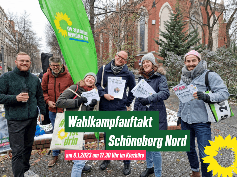 OG Schöneberg Nord: Wahlkampfauftakt