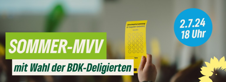 Sommer-MVV mit Wahl der BDK-Delegierten