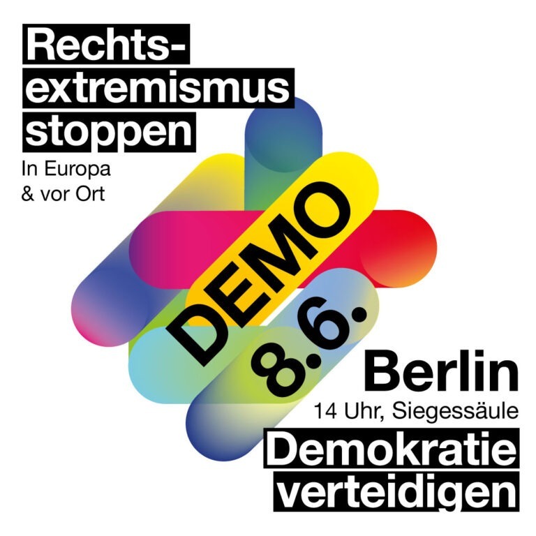 8. Juni – Rechtsextremismus stoppen – Demokratie verteidigen