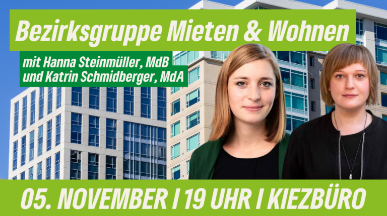 Bezirksgruppe: Steigende Mieten, Wohnungsnot und Leerstand – Wie kriegen wir die Wohnungskrise in den Griff?