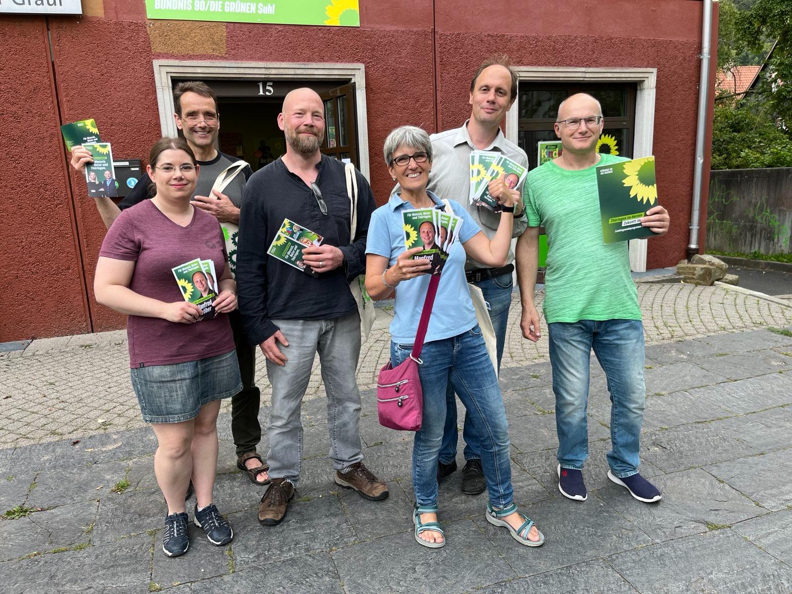 Grüner Wahlkampf in Thüringen