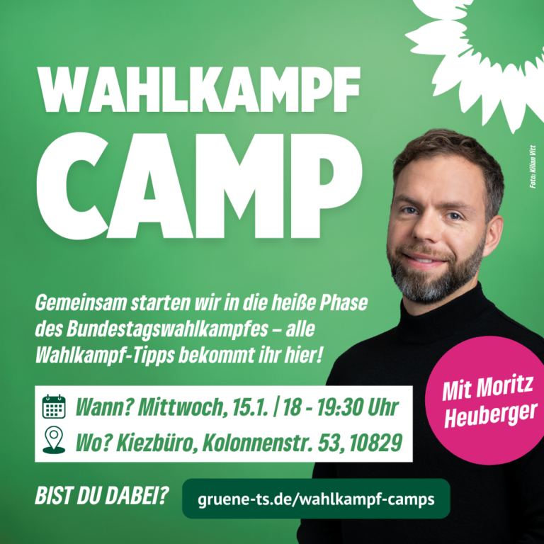 Wahlkampf-Camps – Werde Teil unserer Kampagne! 🌍💪