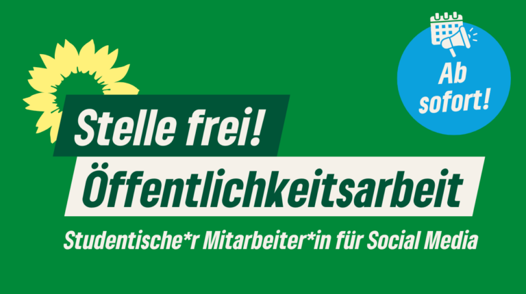 Ab sofort: Studentische*r Mitarbeiter*in für Social Media gesucht!