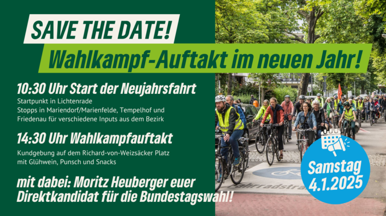 SAVE THE DATE: Wahlkampf-Auftakt mit Neujahrsfahrt