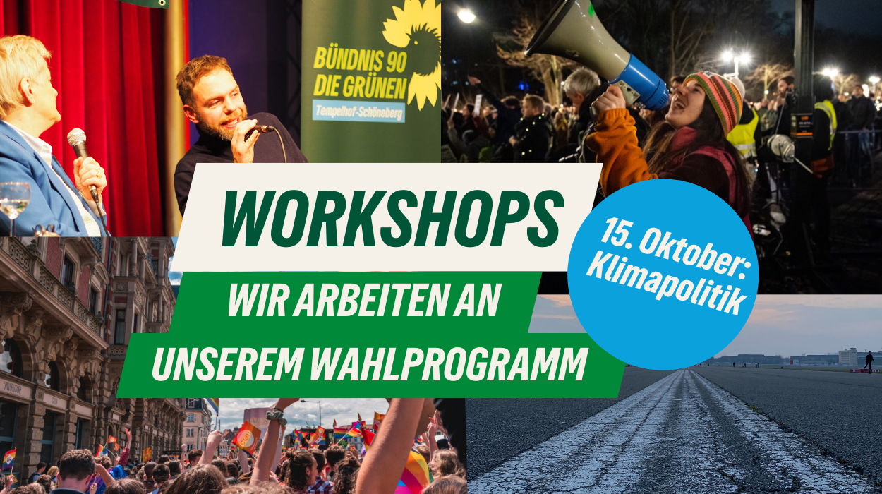17510. Workshop: Klimapolitik – Unser Wahlprogramm 2026 für Tempelhof-Schöneberg