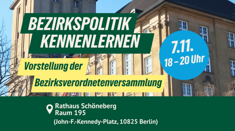 Bezirkspolitik kennenlernen – Vorstellung der Bezirksverordnetenversammlung (BVV) 🏛️ 