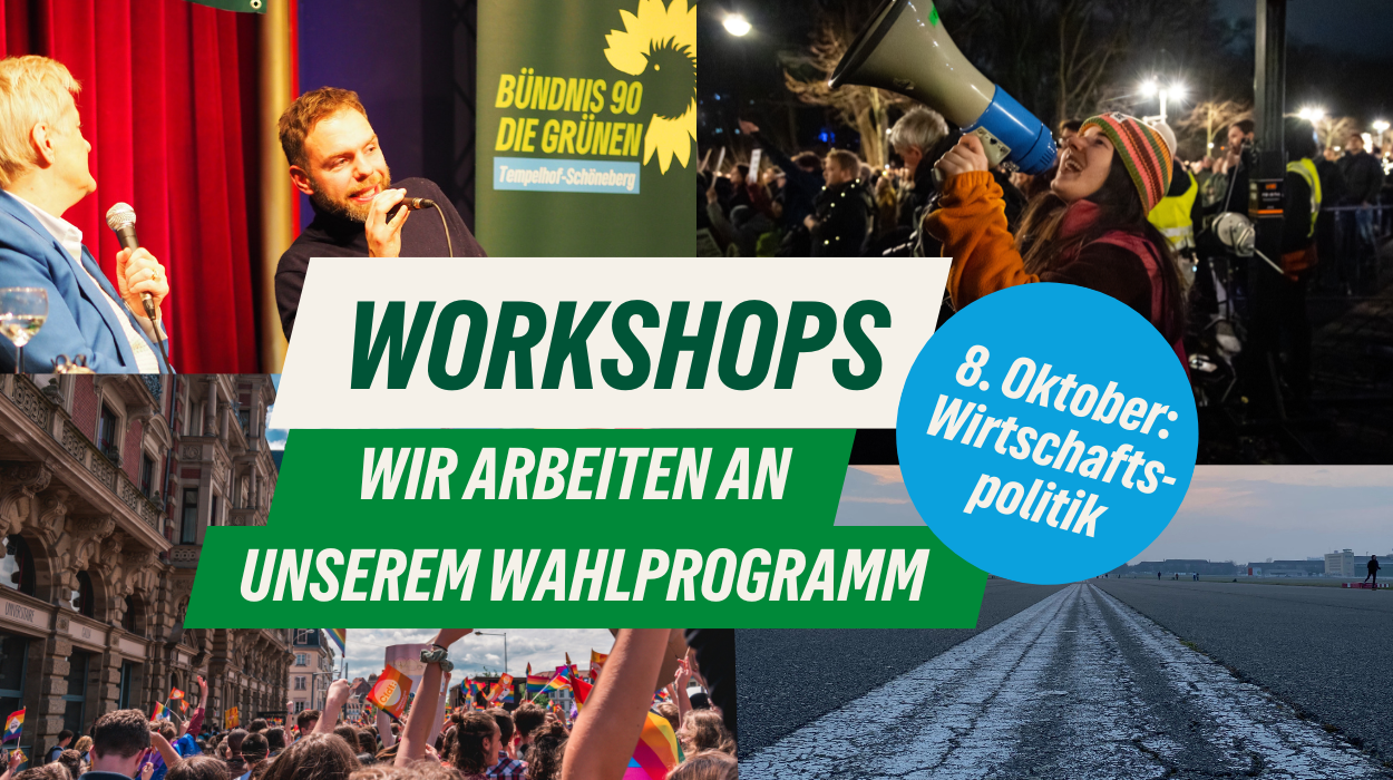 8.10. Wahlprogramm Workshop Wirtschaftspolitik