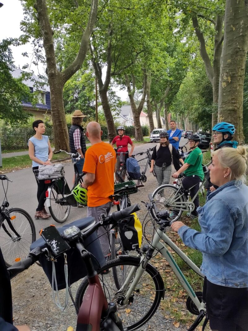 Gemeinsame Radtour mit KV Teltow-Fläming und Tempelhof-Schöneberg
