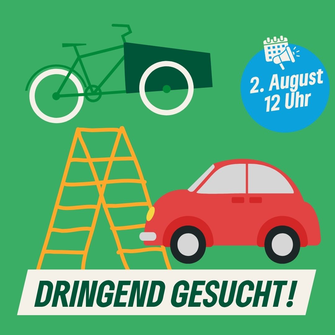 Plakatierstart am 2.8. 12 Uhr!